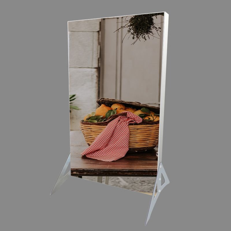 Pictures Aluminum Light Box Lcd Digital Menu Board Lightbox Cinema Advertising Transparent Plastic Frame