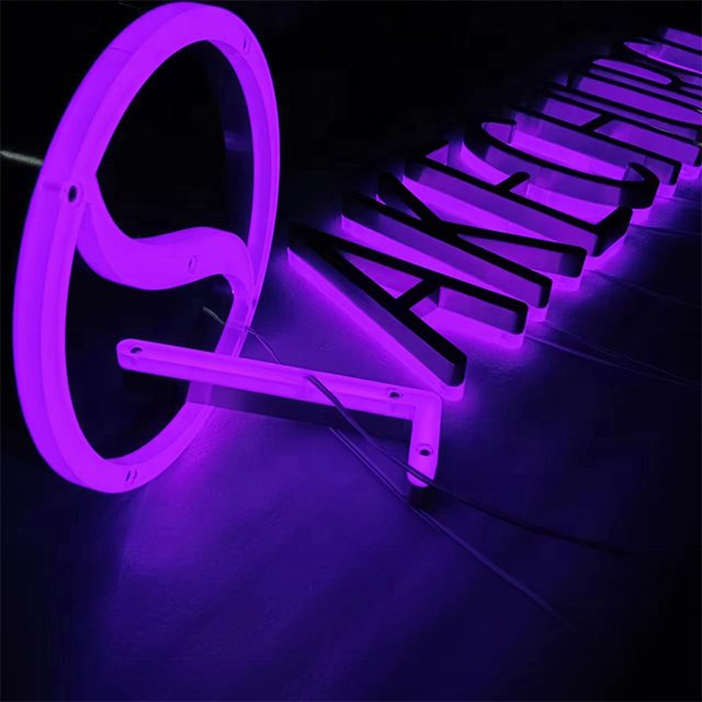 outdoor 3d led Logo Sign LED Backlit Letters Custom LED Signage 3D Sign Backlit Channel Letter Signage LED Sign for business
