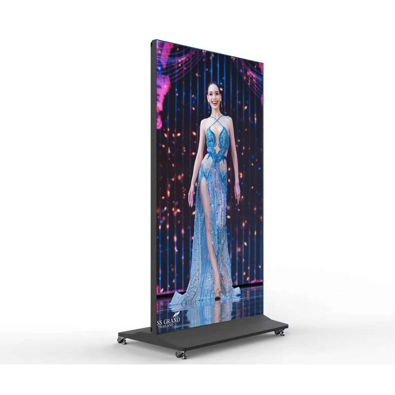85 Inch HD 4K Full Screen Floor Standing Advertising Display for Events and Party LCD indoor Digital Signage And Display
