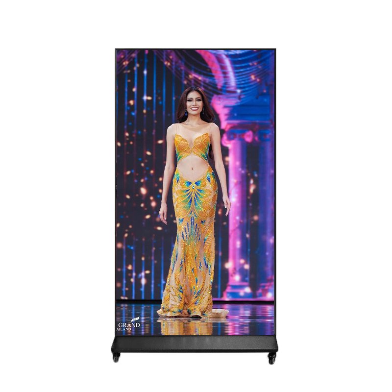 85 Inch HD 4K Full Screen Floor Standing Advertising Display for Events and Party LCD indoor Digital Signage And Display