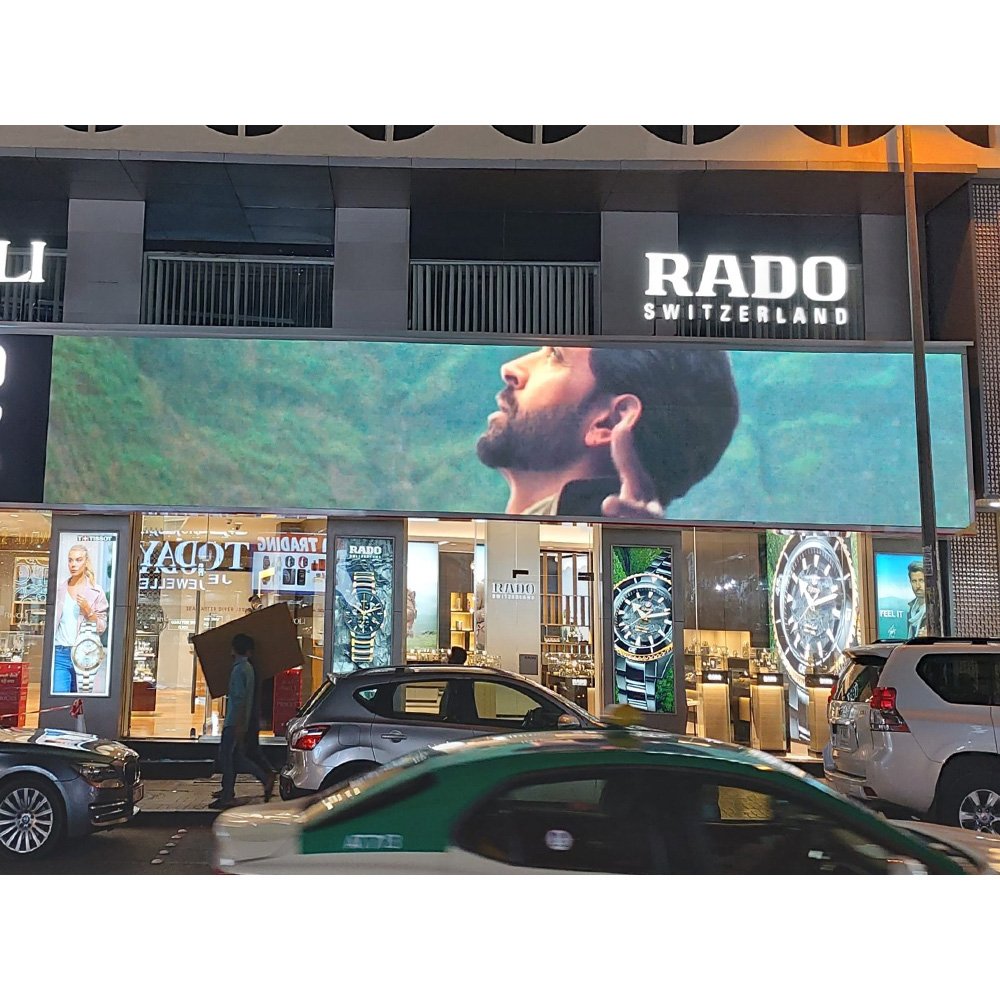 Affichag Panneau Exterieur Afficheur Publicitaire Dynamic Advertising Ecran Ge Frameless Led Display Screen Billboard Ecran Wall