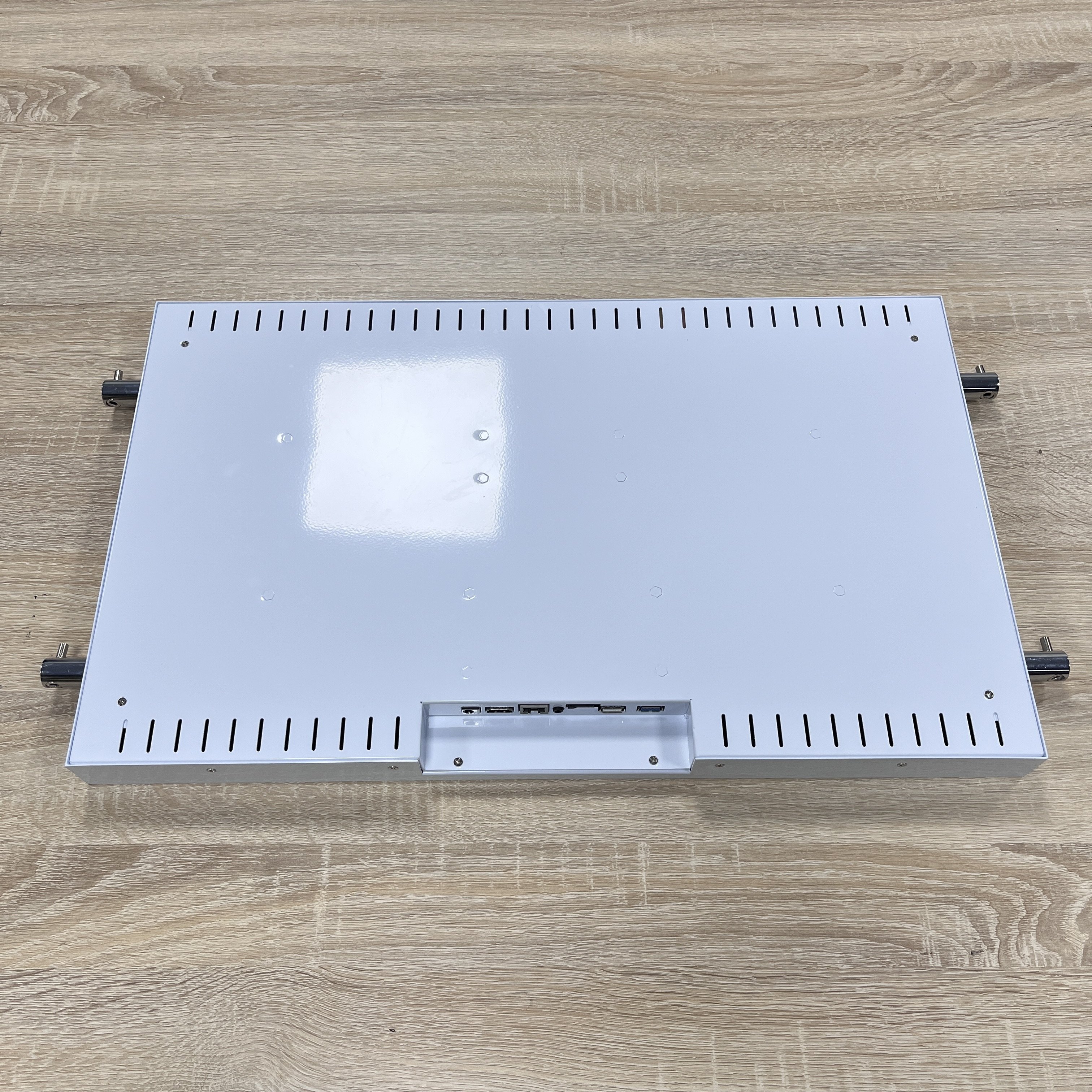Ceiling 21.5 inch 1080P LCD Dual Screen Window Display Advertising Playback LCD Display High Brightness Android Digital Signage
