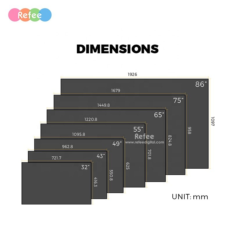 Shop 55 65 Inch 3000 Nit High Brightness Monitors Hanging Advertising Digital Signage Facing Window Lcd Screen Display