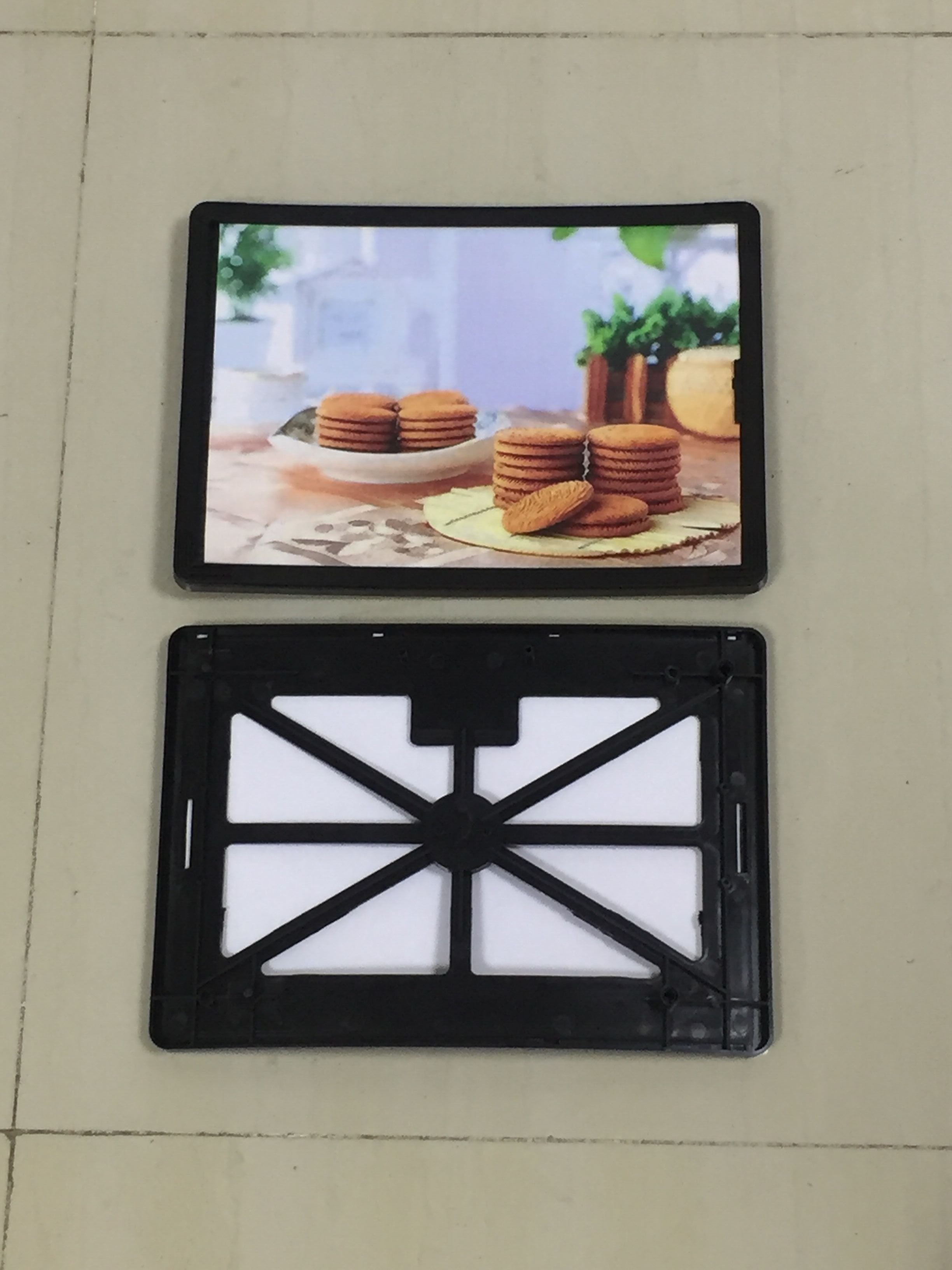 MOQ 100 Units Supermarket Trolley Advertising Display Boards, Grocery Shopping Cart Advertising Signs