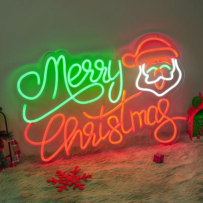 Wholesale Acrylic Board Lights Up Happy Birthday LED Custom Neon Sign for Party Wall Decor