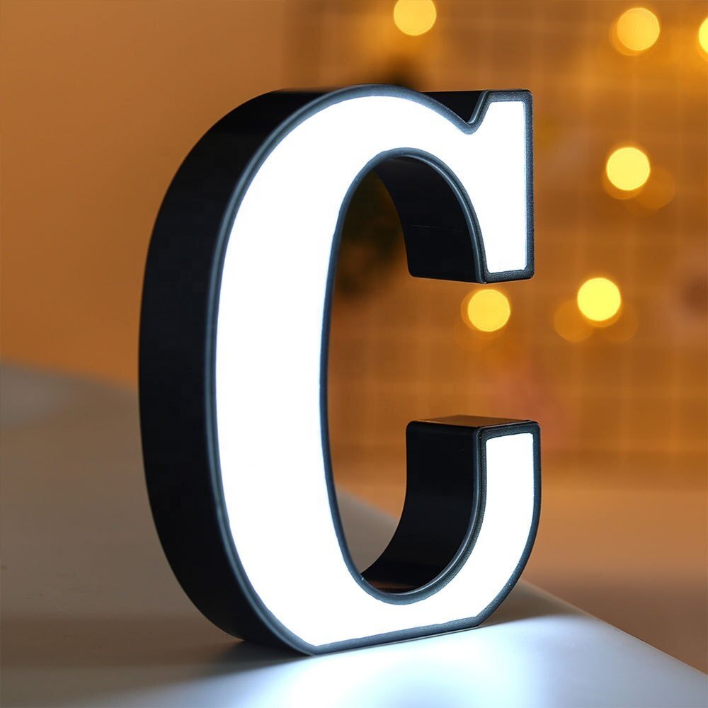 Newest Company Logo Custom led signs outdoor advertising 3D Letter Sign Board Shop Name Board