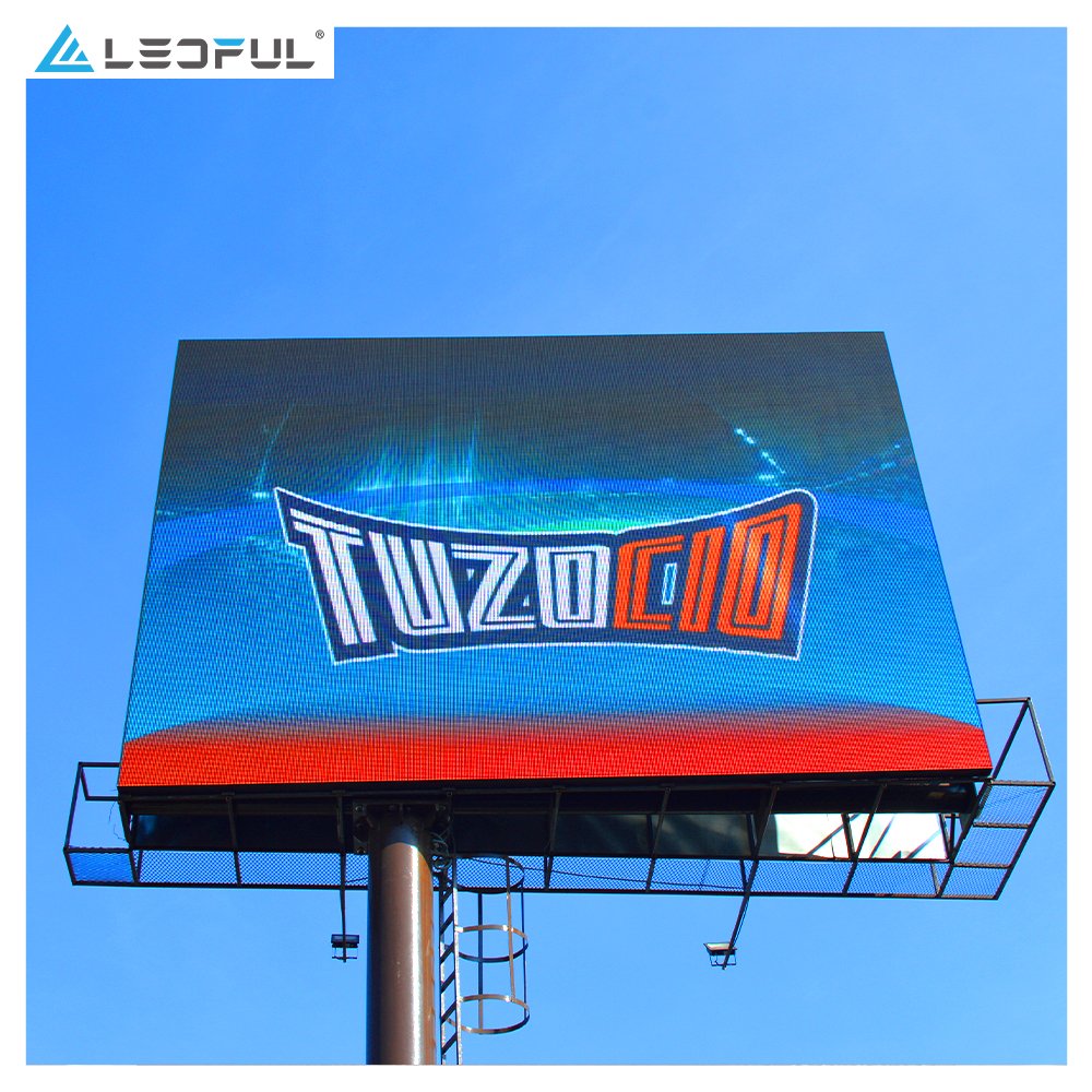 Pantallas Publicitarias HD SMD Outdoor Advertising LED Display P8 P10 RGB LED Video Wall Panel