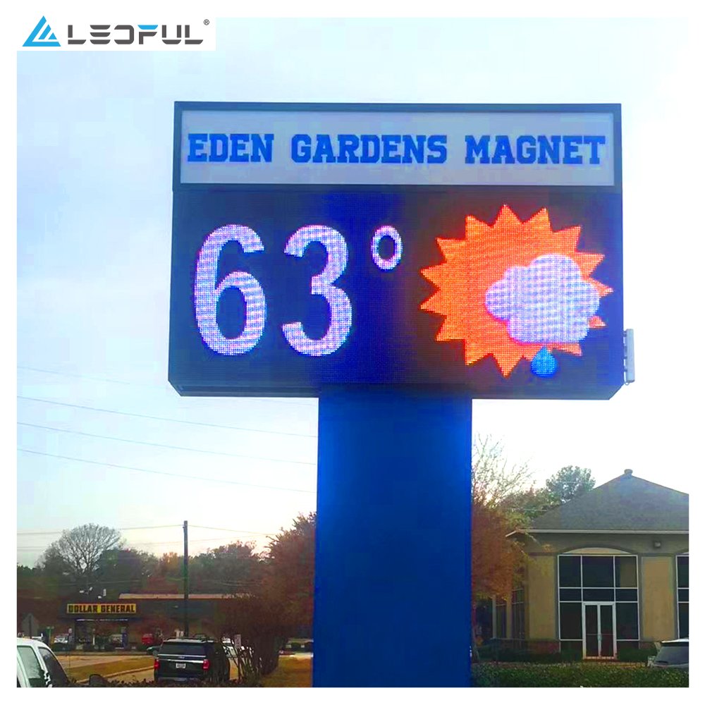 Pantallas Publicitarias HD SMD Outdoor Advertising LED Display P8 P10 RGB LED Video Wall Panel