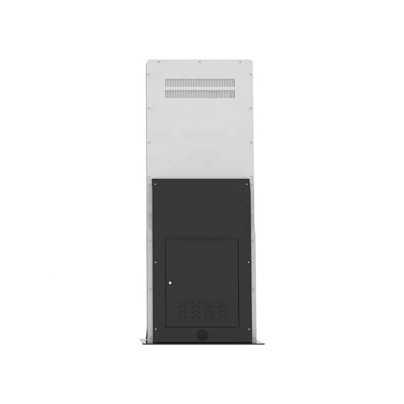 Floor standing vertical ultra-thin 43'' non touch kiosk board totem 4K full HD lcd display advertising display