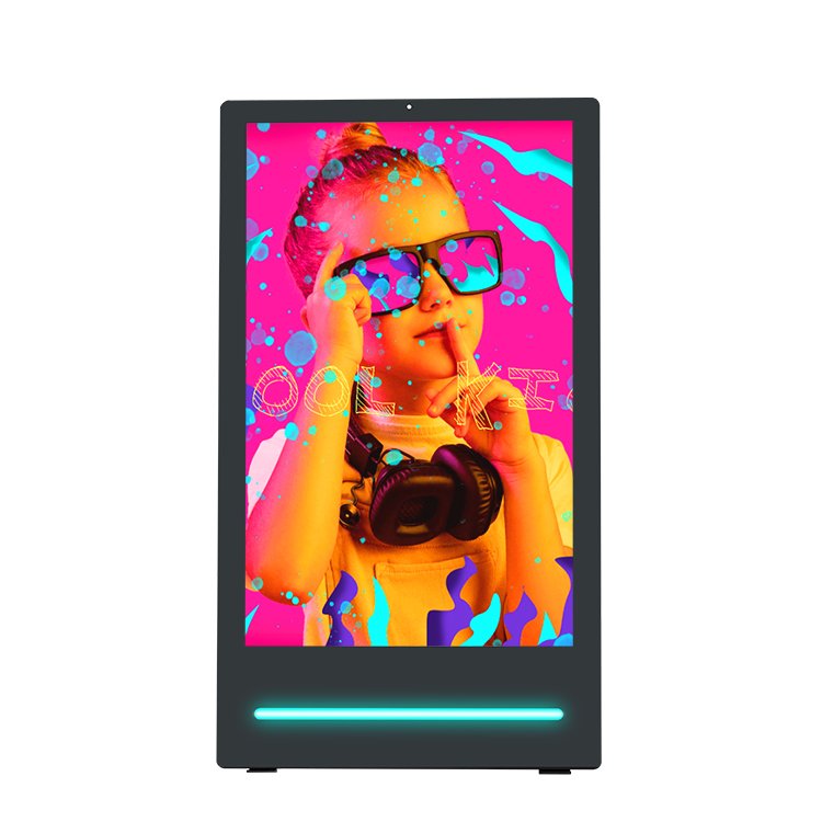 32 43 inch outdoor waterproof 1500 nits poster display touch screen portable battery digital display