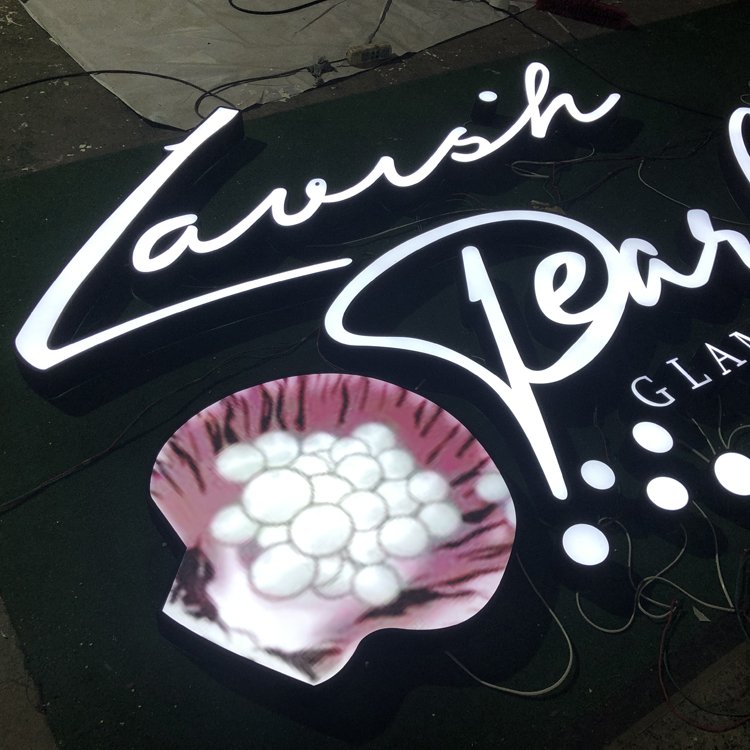 Custom 3d Led Business Signs Illuminated Outdoor Channel Letter Signs Acrylic Led Light Letters 3d custom led sign for business