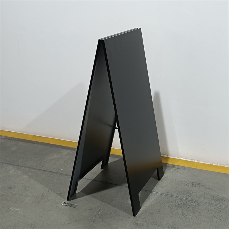 Custom Wholesale A Frame Sign Board Double Sided A1 outdoor sign board movable pavement sign poster stand