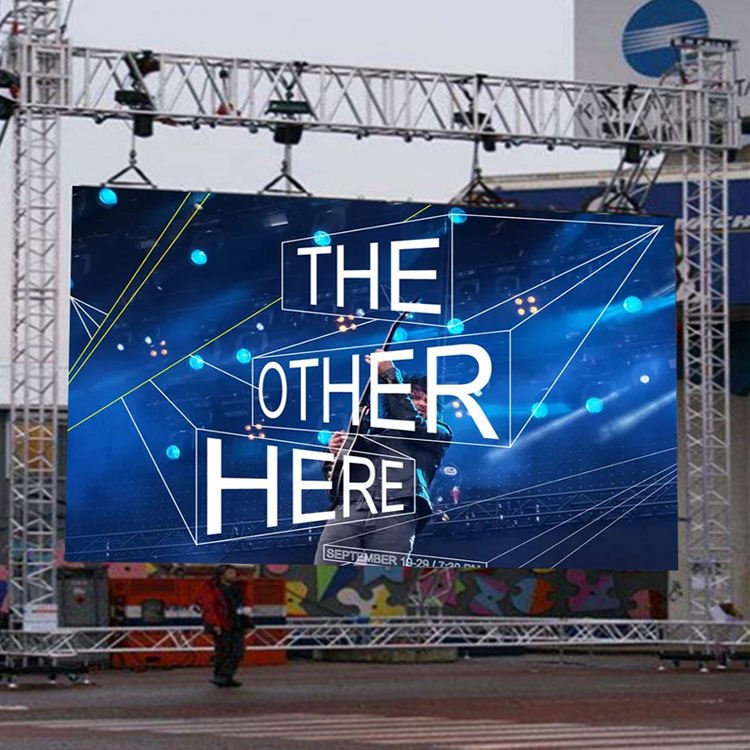 500*1000Mm Outdoor Rental Led Wall Display P4.81 Seamless Splicing Led Video Screen Stage Background Led Panel