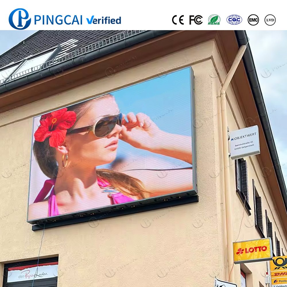 Thin and Light 960*960mm Cabinet P10 Outdoor LED Cabinet 960X960 Commercial Advertising LED Digital Signage And Displays Screen