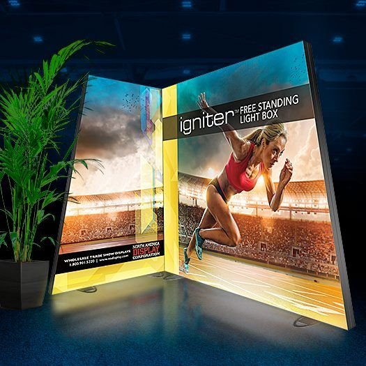 High Bright Promotion Store Logo Customized Led Display Board Advertising Light Box