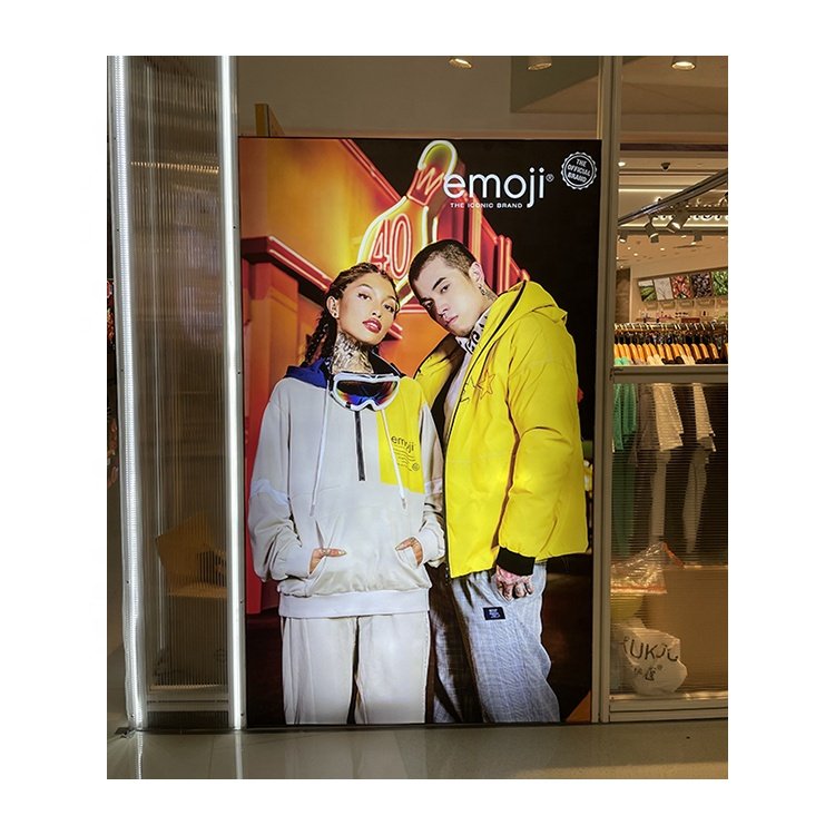 High Bright Promotion Store Logo Customized Led Display Board Advertising Light Box
