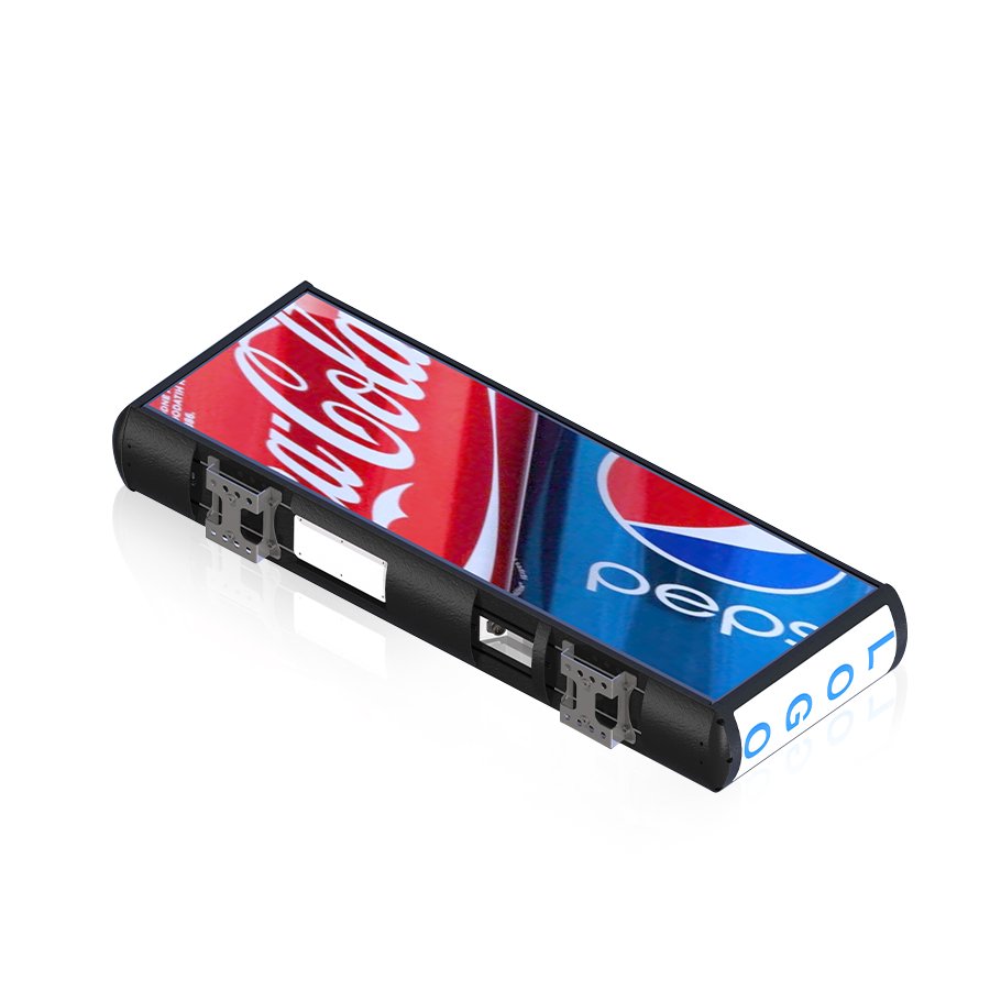 Binazk Car Universal Taxi Roof Waterproof P2 P2.5 P3 P4 P5 LED Display Board Digital Advertising Screen 2 Years Warranty