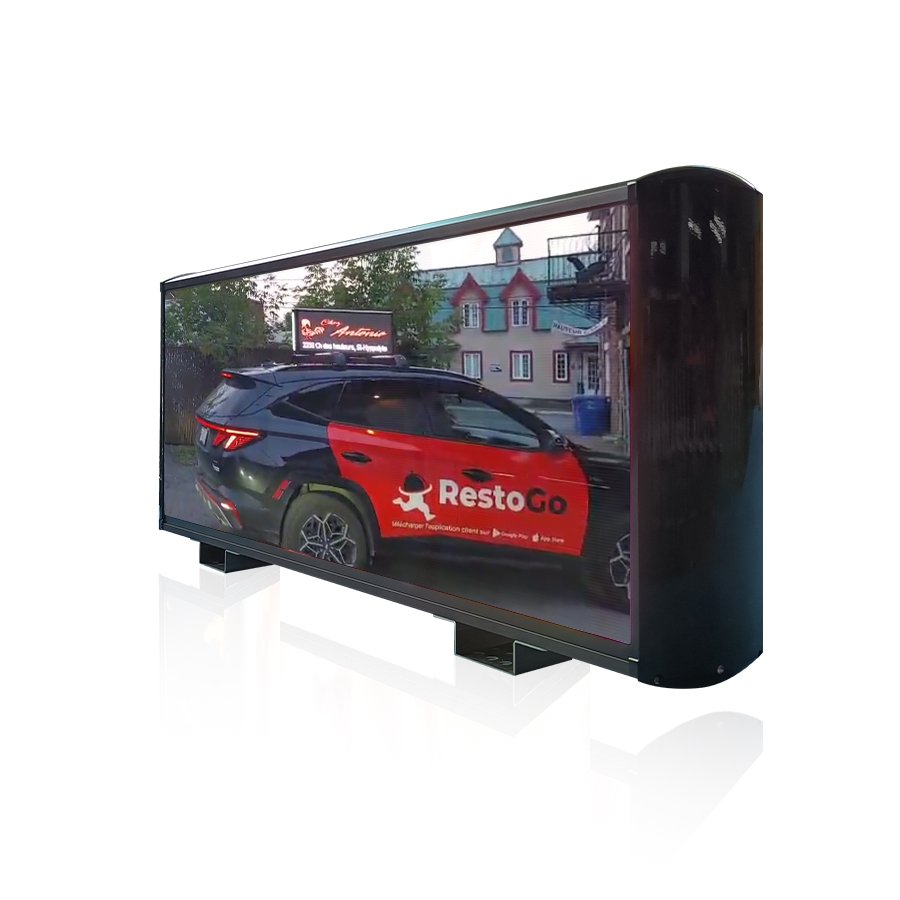 Binazk Car Universal Taxi Roof Waterproof P2 P2.5 P3 P4 P5 LED Display Board Digital Advertising Screen 2 Years Warranty