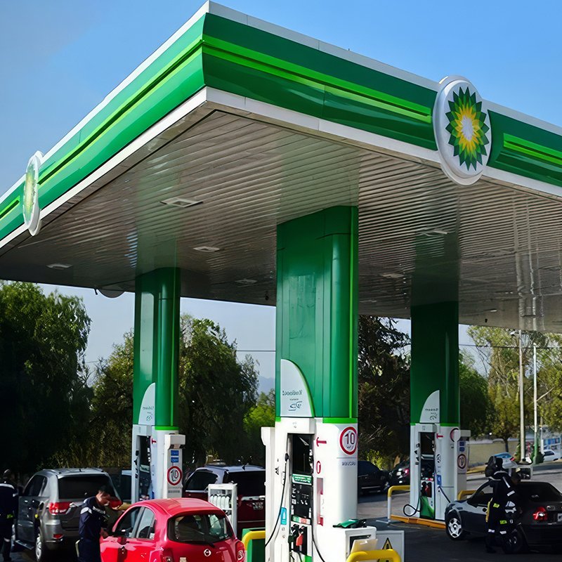 Wholesale Led Gas Station Petrol Station Canopy And Gas Station Equipments With High Quality Low Price
