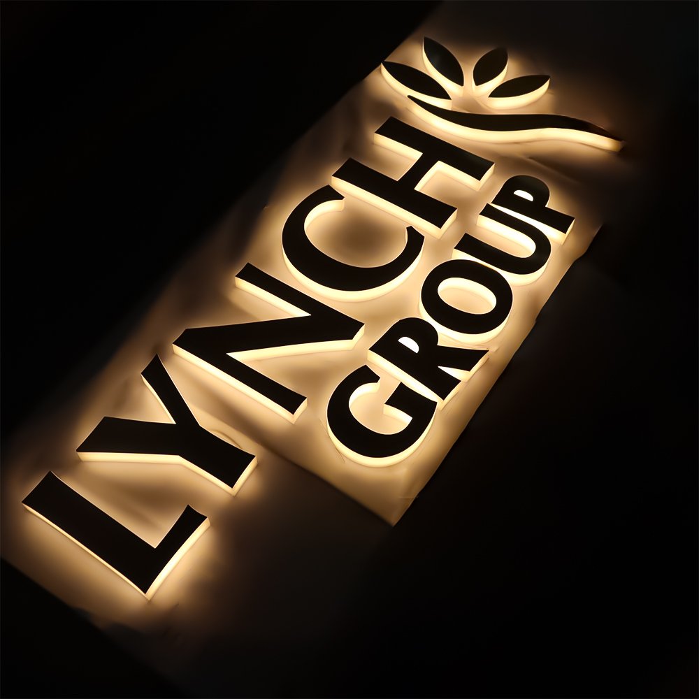 Led Billboard Stainless Steel Word Led Luminous Characters Acrylic Pvc Advertising Board Door Signboard