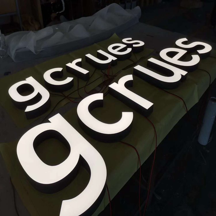LED Illuminated Sign LED Signage Custom 3D sign led light outdoor Advertising 3D letter LED Signage custom led sign for business