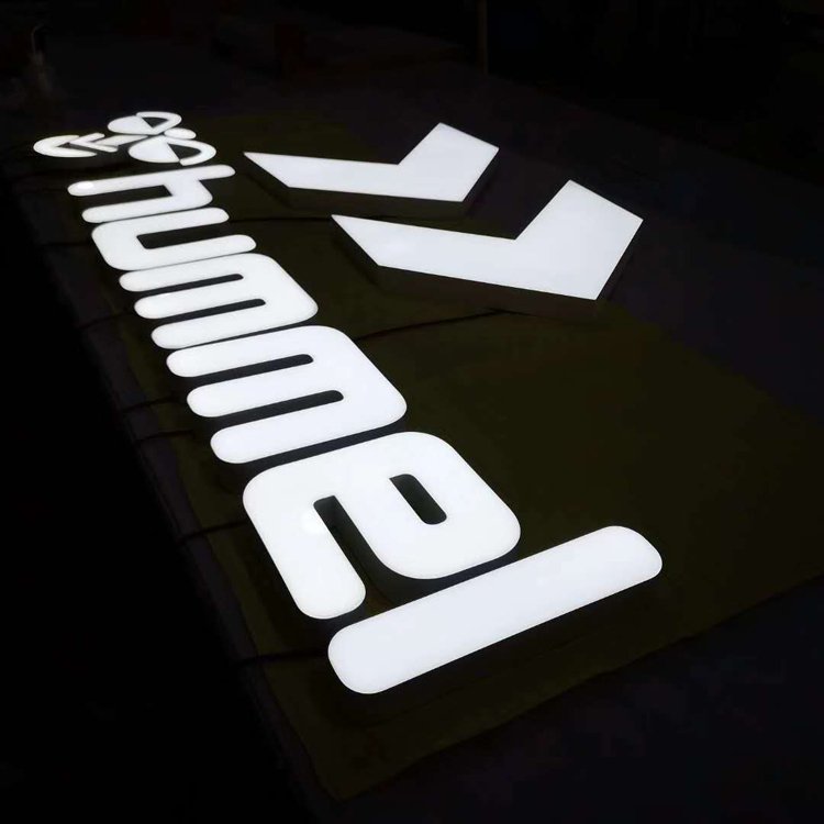 LED Illuminated Sign LED Signage Custom 3D sign led light outdoor Advertising 3D letter LED Signage custom led sign for business