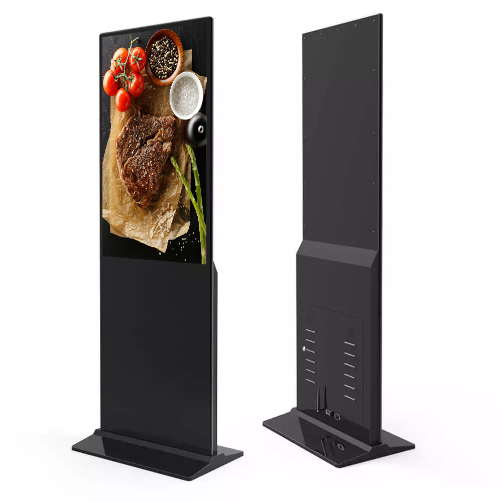 Floor Standing 32/43/50/55/65 Inch Lcd Advertising Player 4k Vertical Monitor Totem Touch Screen Kiosk Display Digital Signage