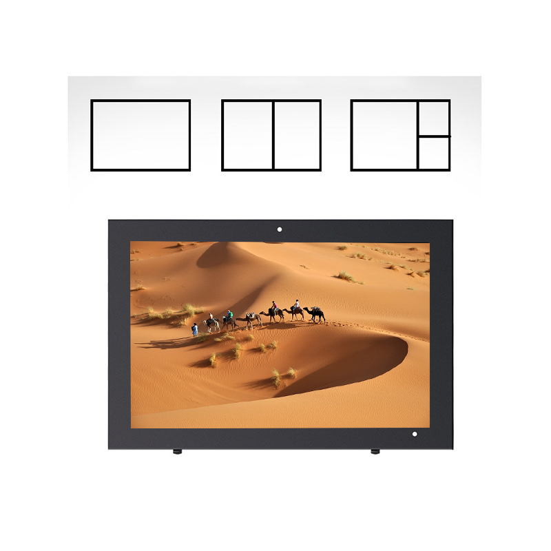 55 inch Indoor Digital Touch Screen Kiosk Wall Mounted Display Advertising Machine