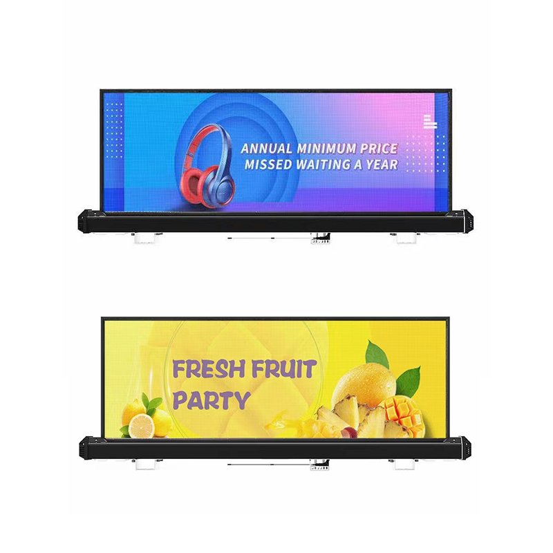 taxi led display top car roof screen taxi led display board led display board for car