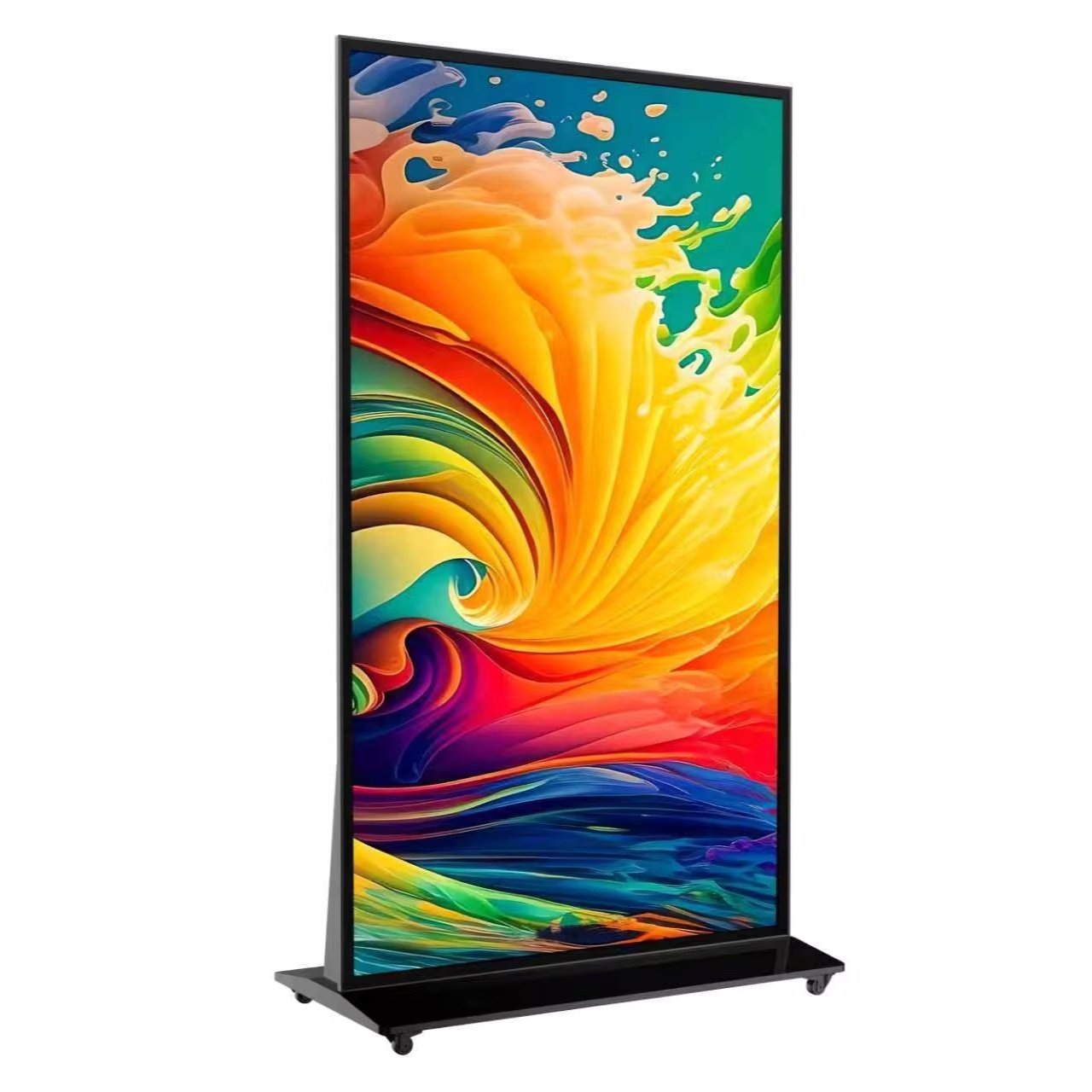 VISIGN 65 75 86 inch LCD Digital Signage and displays HD Poster lcd kiosk 4k indoor advertising player HD touch screen kiosk
