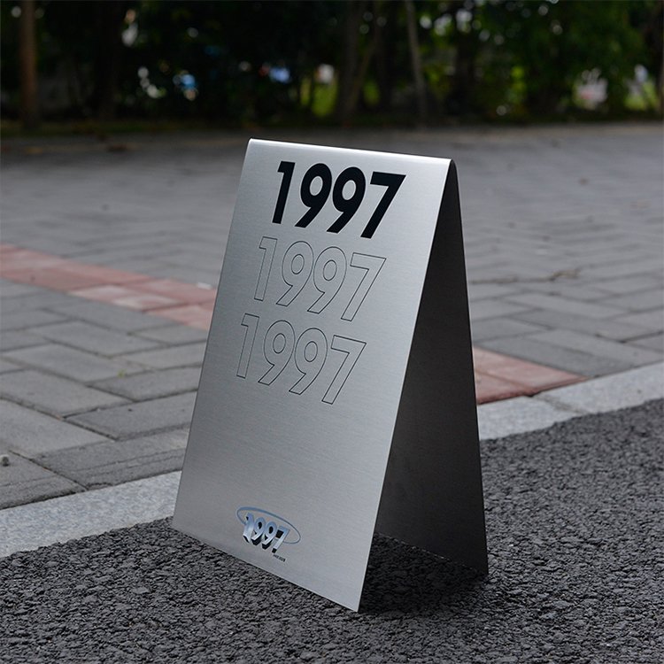 Custom A Frame Commercial Double Sided Outdoor Floor Stand Advertising