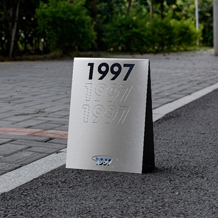 Custom A Frame Commercial Double Sided Outdoor Floor Stand Advertising