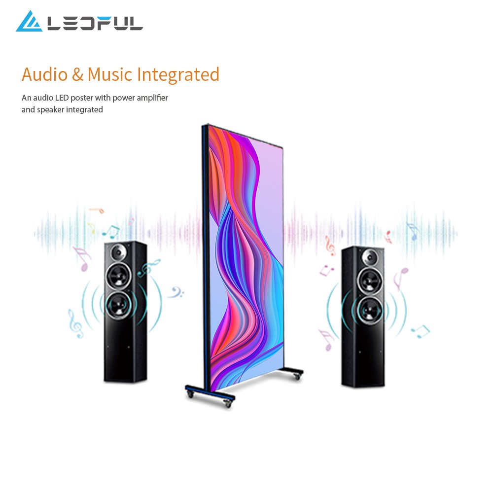 Best Selling Promotional Price Indoor Advertising Led Poster Display Screen Board