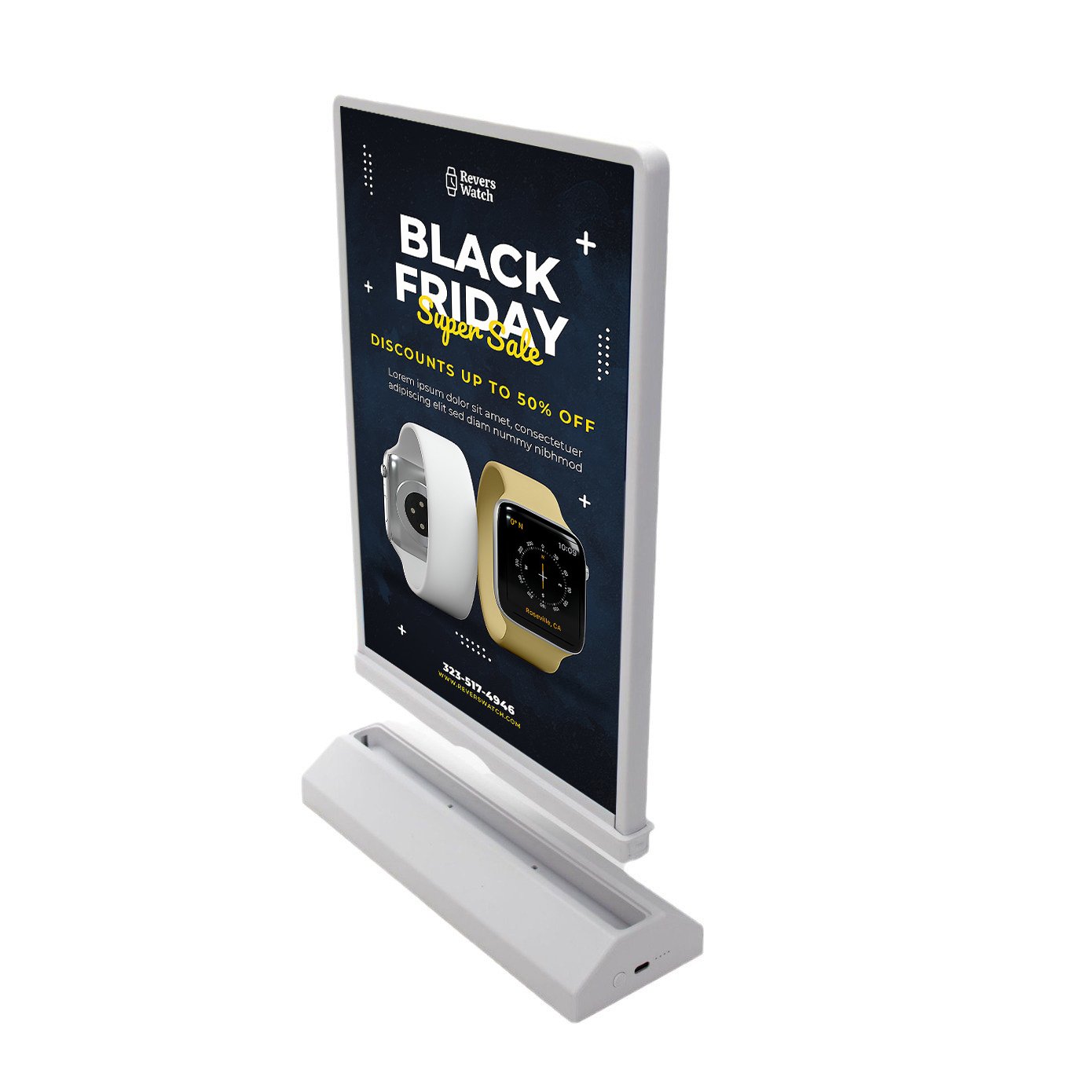 Factory Direct Custom Slim Rectangle Tempered Glass Light Box for Advertising Customizable Aluminum Advertising Light Boxes