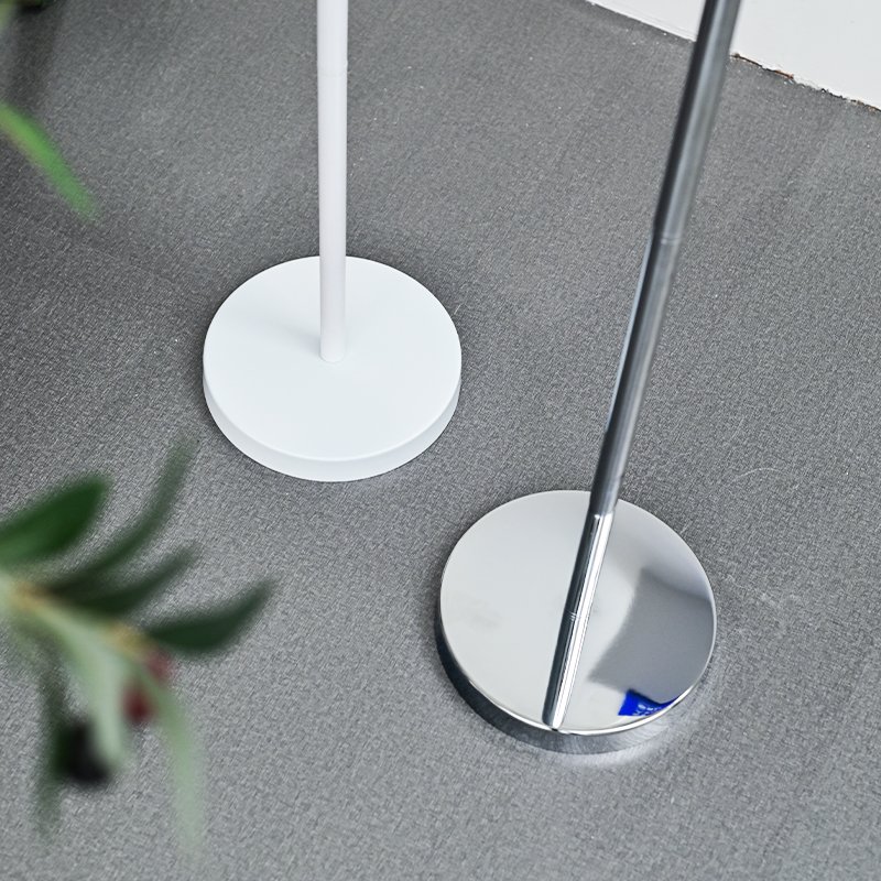 metal stanchion,Floor Plate, customized advertising signs for store guidance and reminders,INS Style,White Metal Signboard