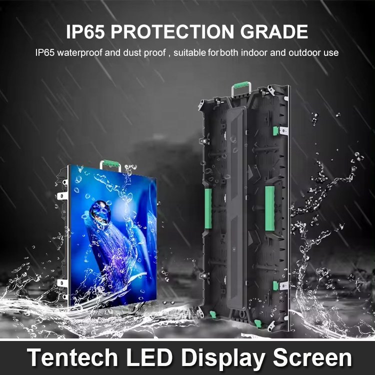 Tentech Digital Signage Videotron Advertising Panel Video Wall Panel Pantallas Display Screen LED Billboard Programmable Outdoor