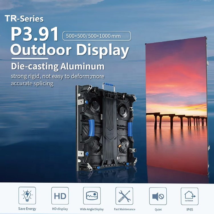 Tentech Digital Signage Videotron Advertising Panel Video Wall Panel Pantallas Display Screen LED Billboard Programmable Outdoor