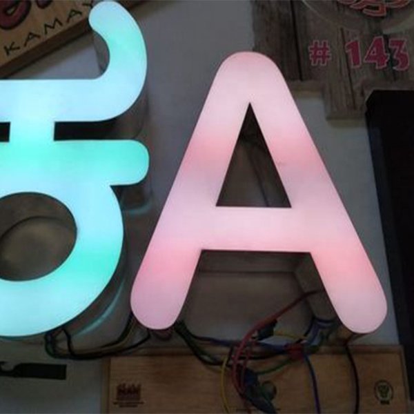 3d Led Stainless Steel Backlit Frontlit Channel Letters Sign Light Custom Led Sign Board Outdoor Advertising Wall Logo Signage
