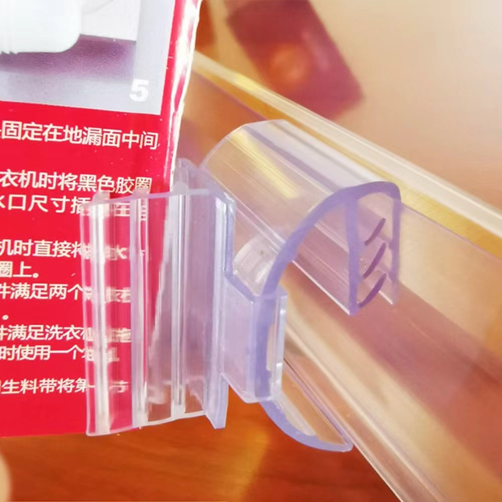 Plastic Shelf Talker Gripper Sign Holder Price Tag Display Clamp for Supermarket channel advertising promotion card tag KT board