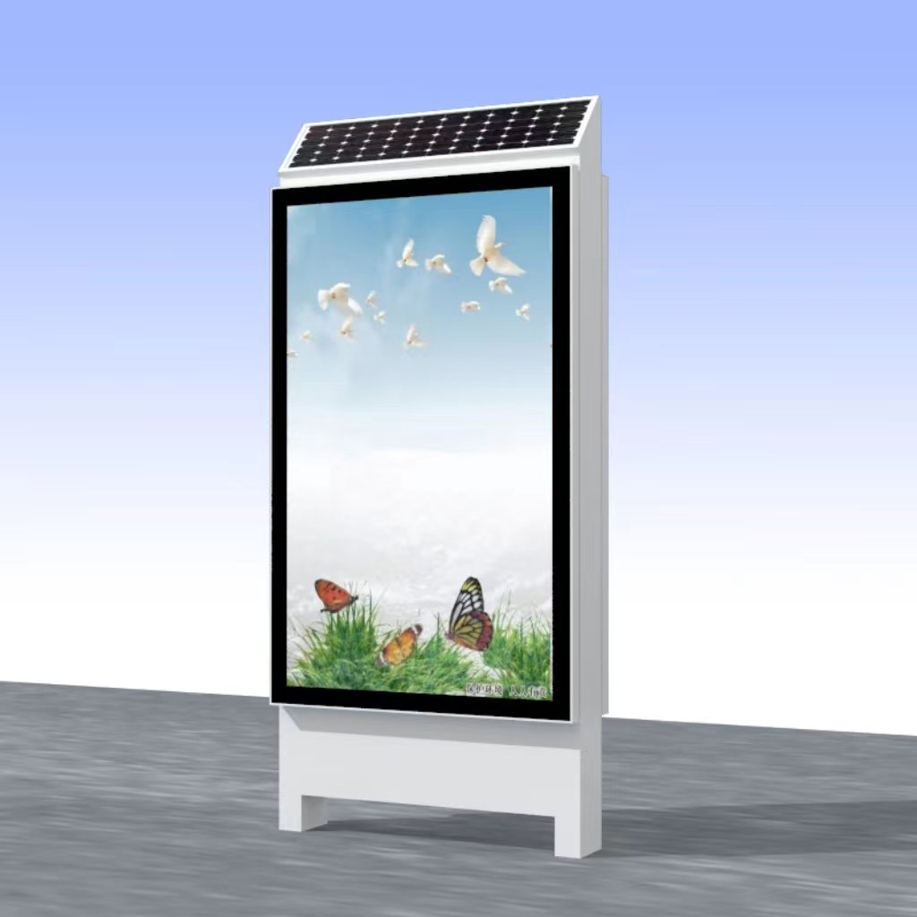 Aluminum and led light board with street bus outdoor use for exhibition advertising solar light box.