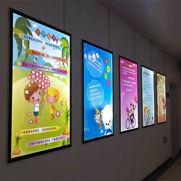 LC SIGN led poster display A3advertising light box backlit light box