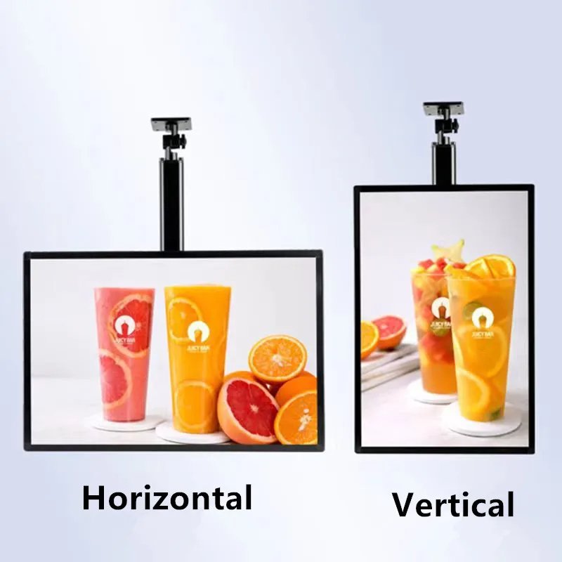 Ultra Slim A1 A2 Led Restaurant Menu Board Advertising Poster Display Aluminum Frame Led Glass Light Box