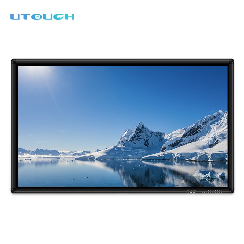 55 inch wall-mounted lcd advertising player infrared touch screen digital notice board