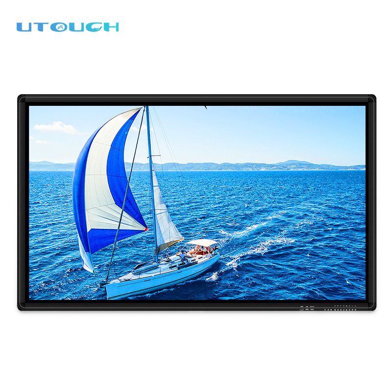 55 inch wall-mounted lcd advertising player infrared touch screen digital notice board