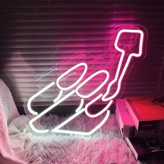 Winbo Led Illuminated Acrylic Sign Custom Shop LOGO Party Home Decor LED Neon Sign