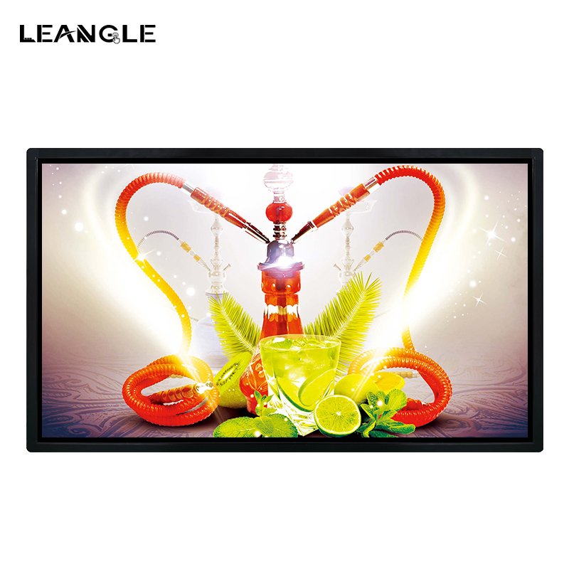 43 49 55 65 Inch wall mounted indoor infrared touch LCD monitor FHD advertising player wall digital signage and display