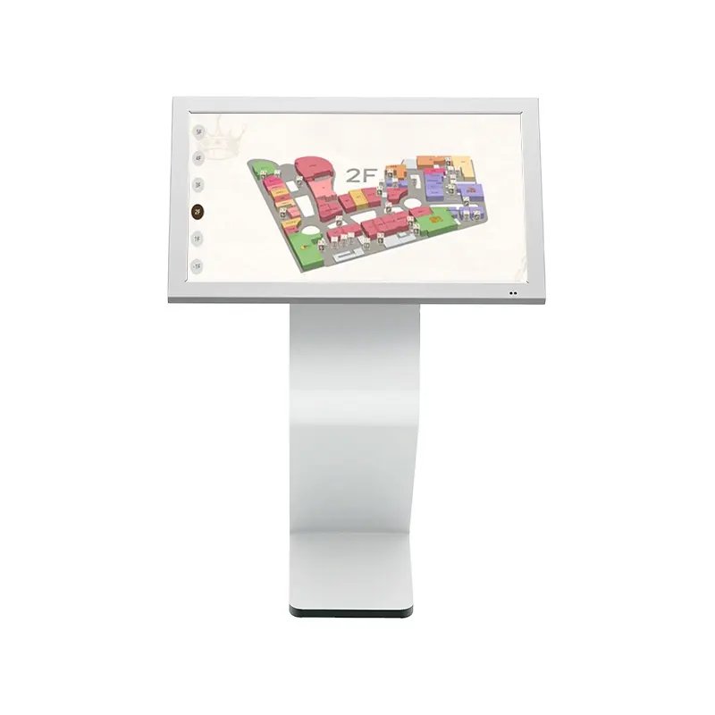 Hot sale 32 43 49 inch wall mounted digital signage portable digital signage tablet stand kiosk totem publicitaire with base