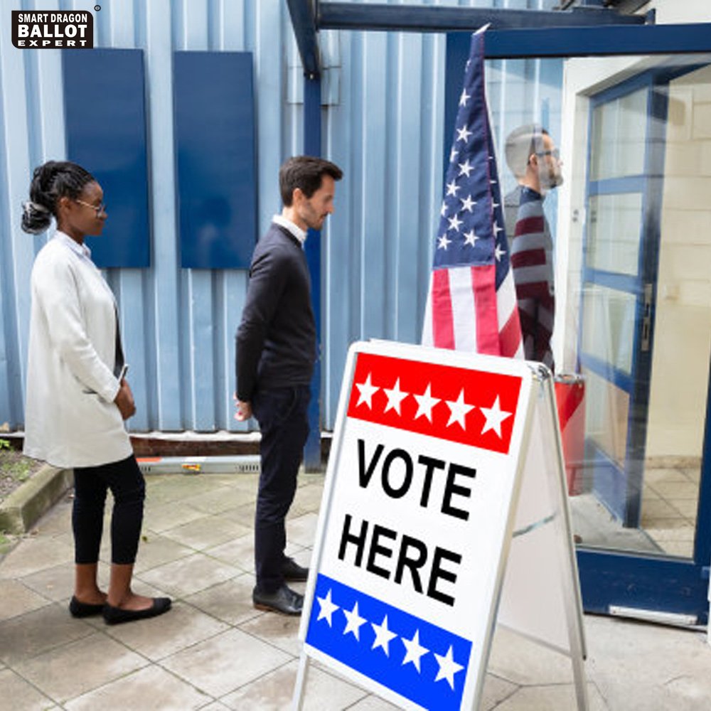 Guidance Sign Outdoor Election Signs for Voting Advertising Board Outdoor