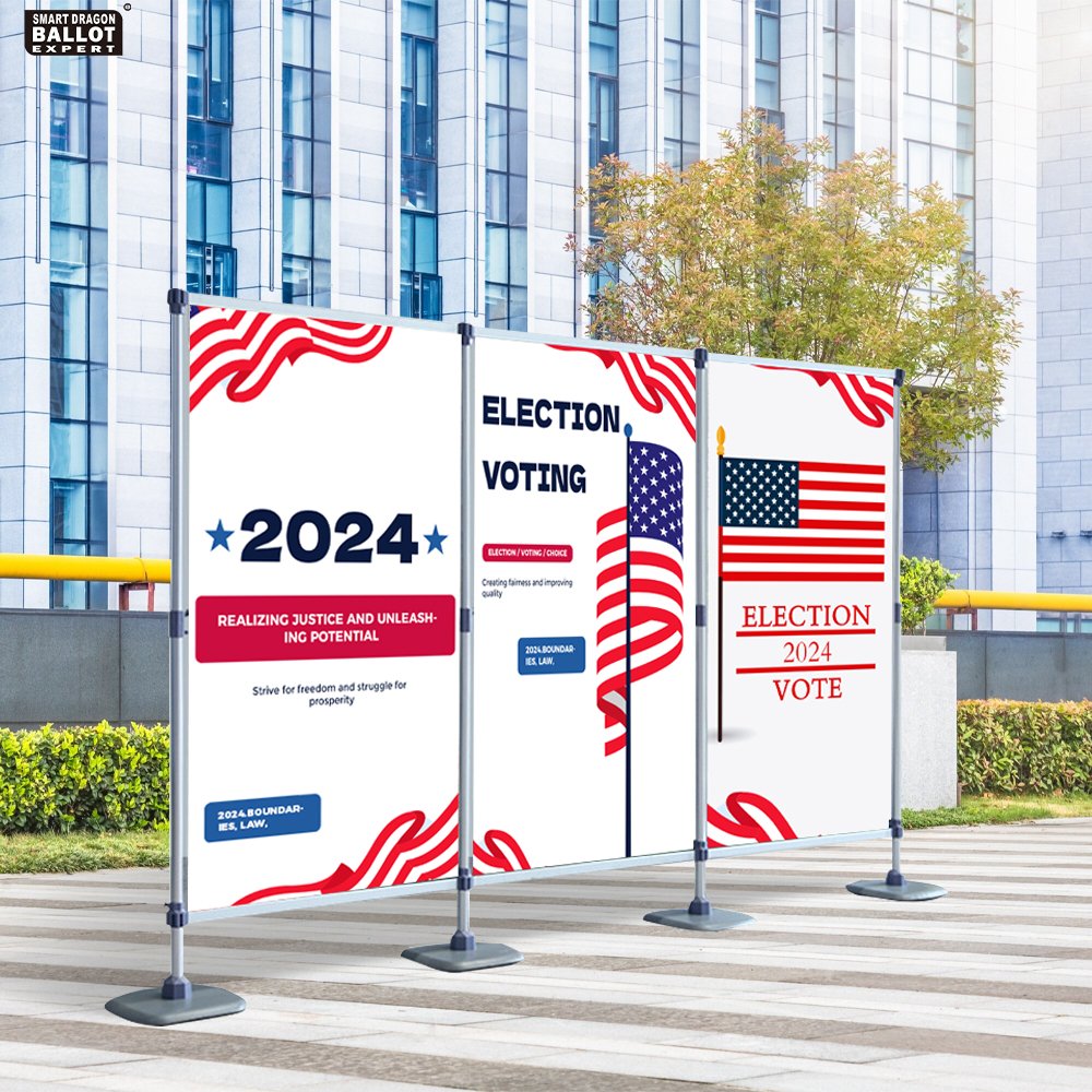 Advertising Display Board Display Shelves Election Scene Advertising Standing Board