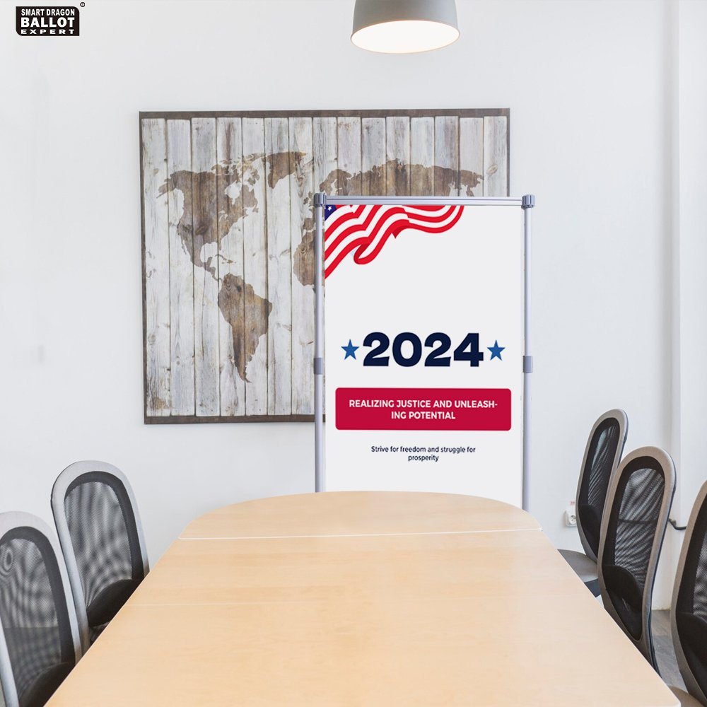 Advertising Display Board Display Shelves Election Scene Advertising Standing Board